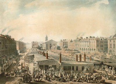 Covent Garden, Londres - Pugin and Rowlandson